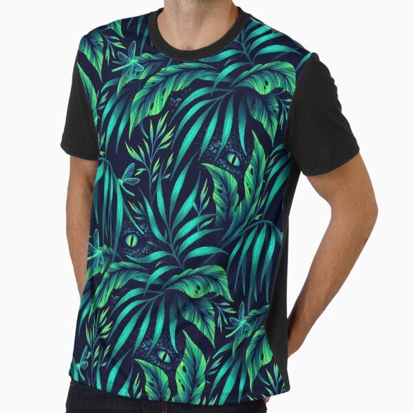 Jurassic Jungle - Emerald Green