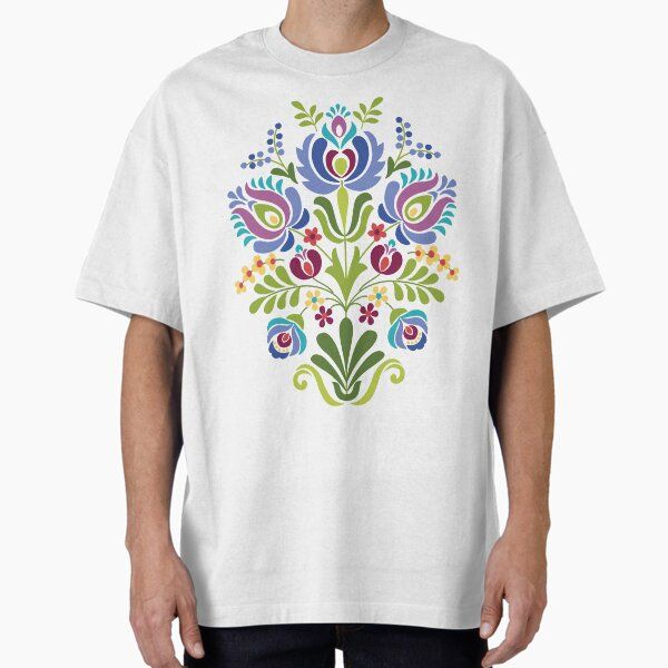 Hungarian Folk Design Violet
