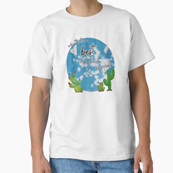 What's the best that could happen? Disabled service dog artist team fundraised tee
