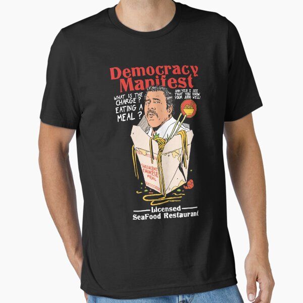 Democracy Manifest Eating a Meal a Succulent Chinese Meal